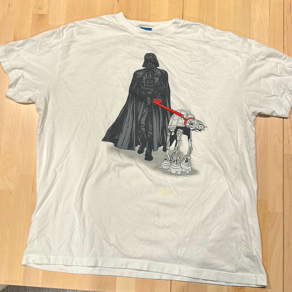 Darth Vader Walking the AT-AT